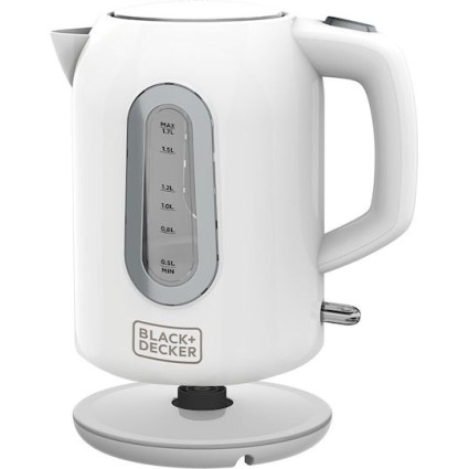 Black & Decker Βραστήρας 1.7lt 2200W Λευκός
