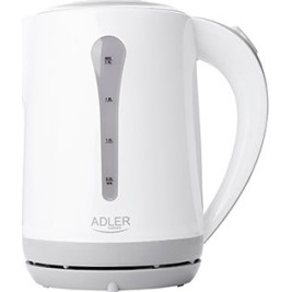 Adler Βραστήρας 2.5lt 2200W Λευκός