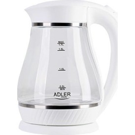 Adler Βραστήρας 1.7lt 2200W Λευκός