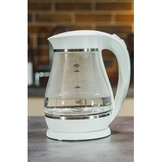 Adler Βραστήρας 1.7lt 2200W Λευκός