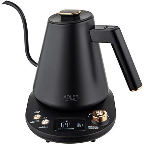 Adler Βραστήρας 1lt 1100W Μαύρος