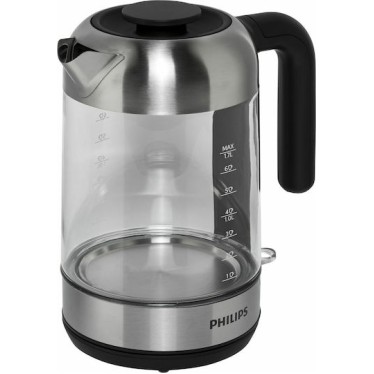 Philips Series 5000 Βραστήρας 1.7lt 2200W Ασημί