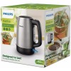Philips Daily Collection Βραστήρας 1.7lt 2200W Ασημί