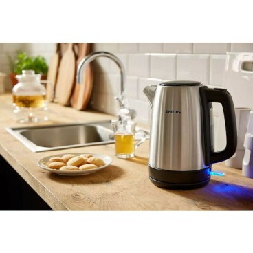Philips Daily Collection Βραστήρας 1.7lt 2200W Ασημί
