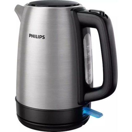 Philips Daily Collection Βραστήρας 1.7lt 2200W Ασημί