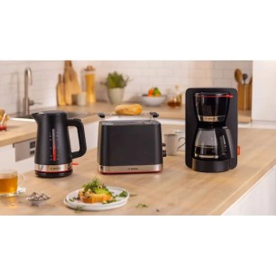 Bosch MyMoment Βραστήρας 1.7lt 2400W Μαύρος