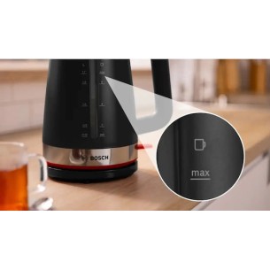Bosch MyMoment Βραστήρας 1.7lt 2400W Μαύρος