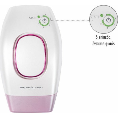 ProfiCare PC-IPL 3024 IPL Αποτριχωτική Μηχανή για Πρόσωπο, Σώμα & Μπικίνι 229-0004