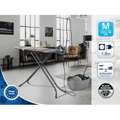 Leifheit Plus Σιδερώστρα για Σίδερο Ατμού Σπαστή 38cm 4006501724854