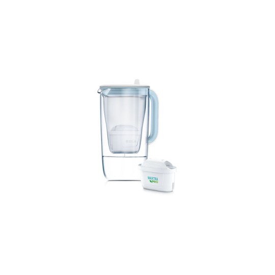 Brita Maxtra Κανάτα Σερβιρίσματος Γυάλινη White με Φίλτρο 2500ml