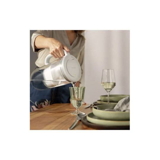 Brita Maxtra Κανάτα Σερβιρίσματος Γυάλινη White με Φίλτρο 2500ml