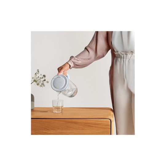 Brita Maxtra Κανάτα Σερβιρίσματος Γυάλινη White με Φίλτρο 2500ml