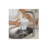 Brita Maxtra Κανάτα Σερβιρίσματος Γυάλινη White με Φίλτρο 2500ml