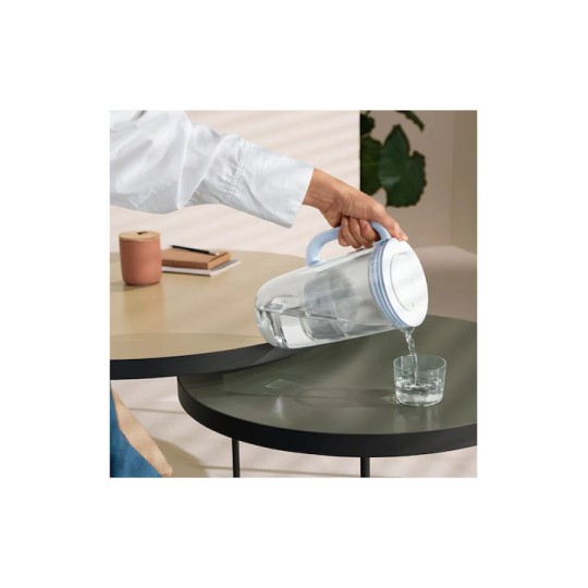 Brita Maxtra Κανάτα Σερβιρίσματος Γυάλινη White με Φίλτρο 2500ml