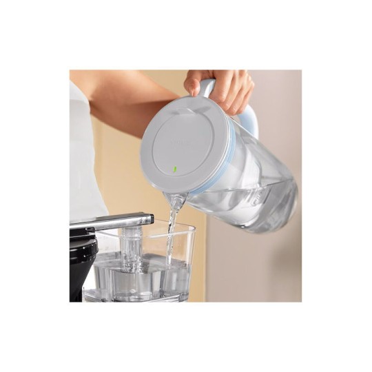 Brita Maxtra Κανάτα Σερβιρίσματος Γυάλινη White με Φίλτρο 2500ml