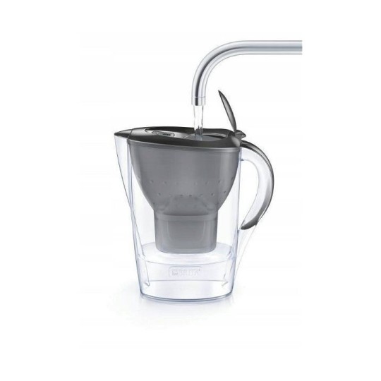 Brita Marella Κανάτα Σερβιρίσματος Πλαστική Graphite με Φίλτρο 2400ml