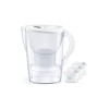 Brita Marella Κανάτα Σερβιρίσματος Πλαστική White με Φίλτρο 2400ml