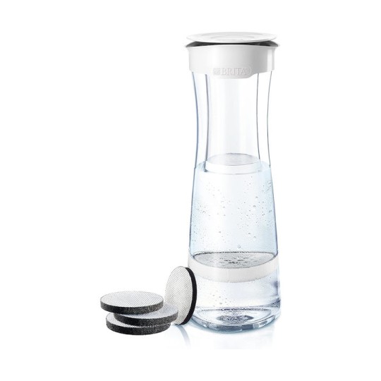 Brita Fill & Serve Κανάτα Σερβιρίσματος Πλαστική White με Φίλτρο 1300ml