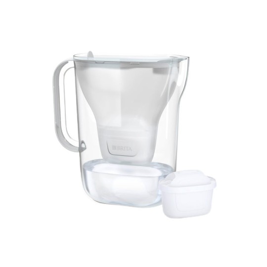 Brita Style Essential Κανάτα Σερβιρίσματος Πλαστική White με Φίλτρο 2400ml
