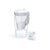 Brita Glass Κανάτα Σερβιρίσματος Πλαστική Grey με Φίλτρο 2500ml