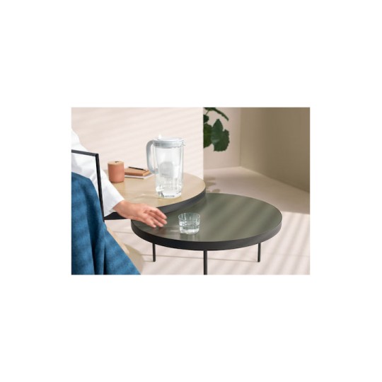 Brita Glass Κανάτα Σερβιρίσματος Πλαστική Grey με Φίλτρο 2500ml