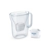 Brita Style Essential Κανάτα Σερβιρίσματος Πλαστική White με Φίλτρο 2400ml