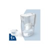 Brita Style Essential Κανάτα Σερβιρίσματος Πλαστική White με Φίλτρο 2400ml