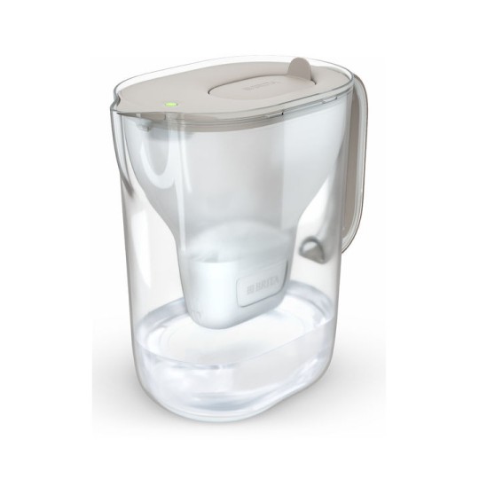 Brita Style Essential Xl Sandy + Mx Pro Pure Κανάτα Σερβιρίσματος Πλαστική με Φίλτρο 3600ml