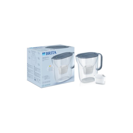 Brita Style Essential Xl Blue + Mx Pro Pure Κανάτα Σερβιρίσματος Πλαστική με Φίλτρο 2300ml