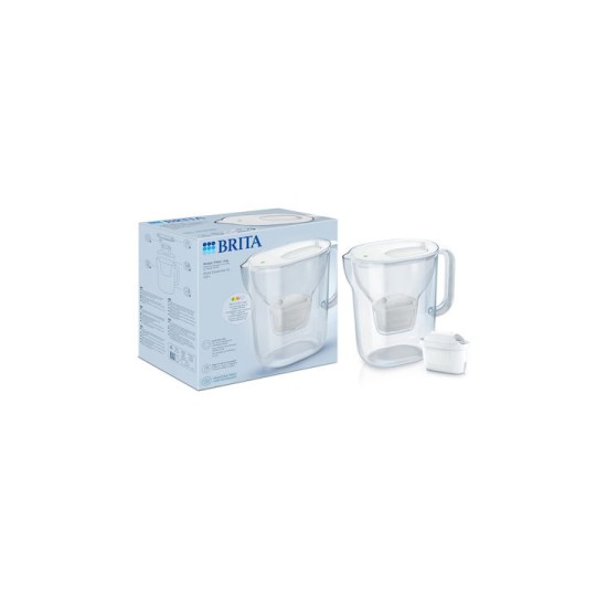 Brita Style Essential Xl White + Mx Pro Pure Κανάτα Σερβιρίσματος Πλαστική με Φίλτρο 3600ml