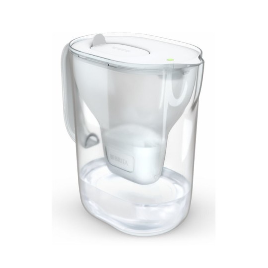 Brita Style Essential Xl White + Mx Pro Pure Κανάτα Σερβιρίσματος Πλαστική με Φίλτρο 3600ml