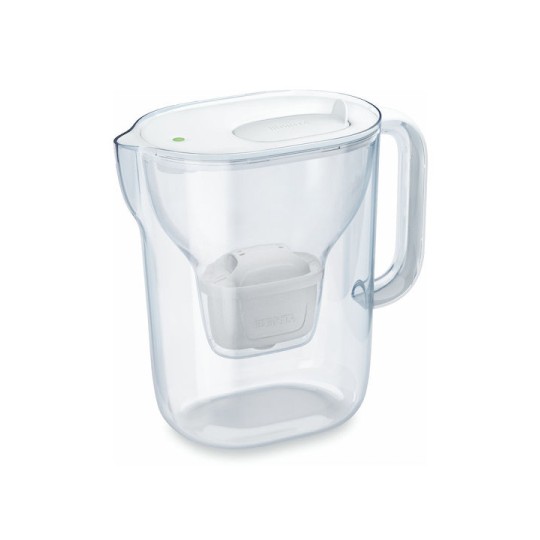 Brita Style Essential Xl White + Mx Pro Pure Κανάτα Σερβιρίσματος Πλαστική με Φίλτρο 3600ml
