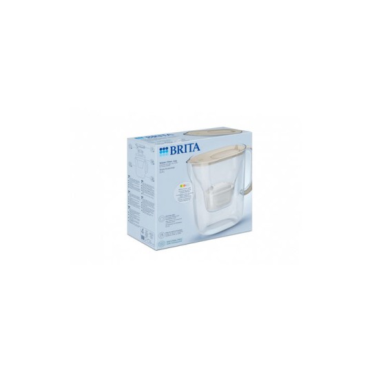 Brita Style Essential Κανάτα Σερβιρίσματος Πλαστική Sand με Φίλτρο 2400ml