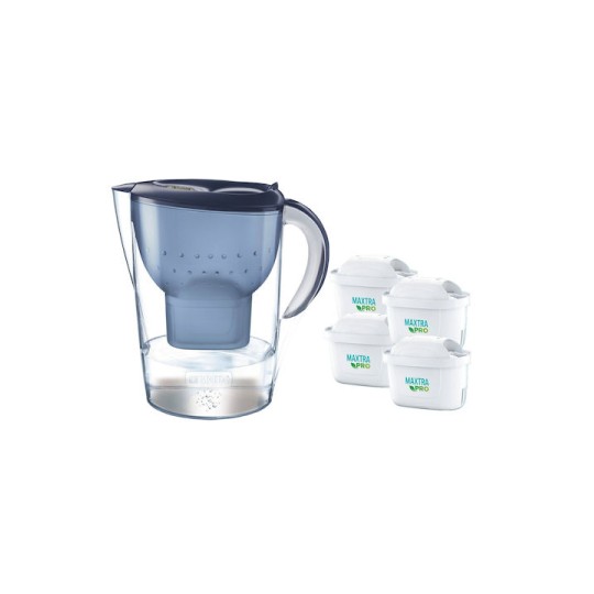 Brita Marella XL Κανάτα Σερβιρίσματος Πλαστική Blue με Φίλτρο 3500ml