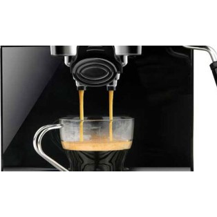 Black & Decker BXCO1200E Μηχανή Espresso 1200W Πίεσης 15bar Γκρι