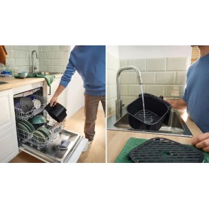 Bosch Air Fryer 6.1lt Μαύρο MAFS2462B