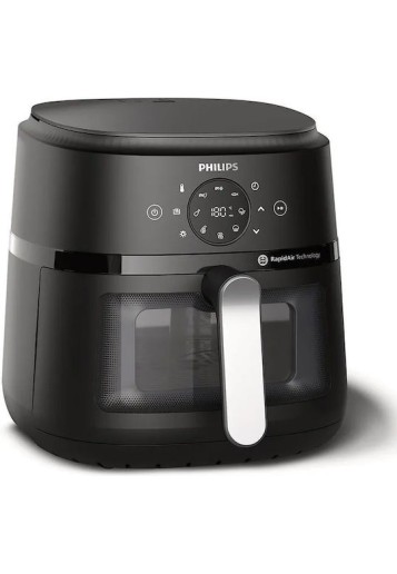 Philips 2000 Series Air Fryer 6.2lt Μαύρο