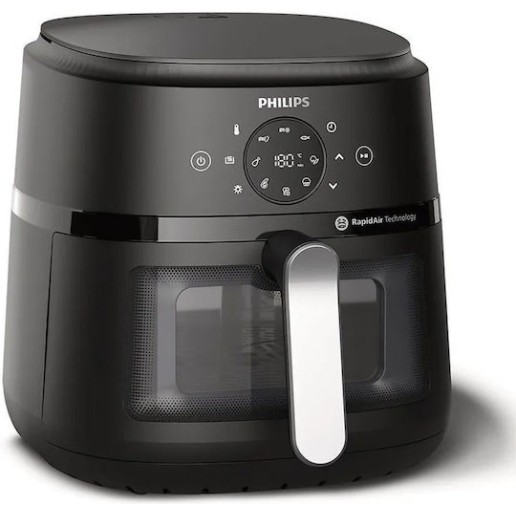 Philips 2000 Series Air Fryer 6.2lt Μαύρο