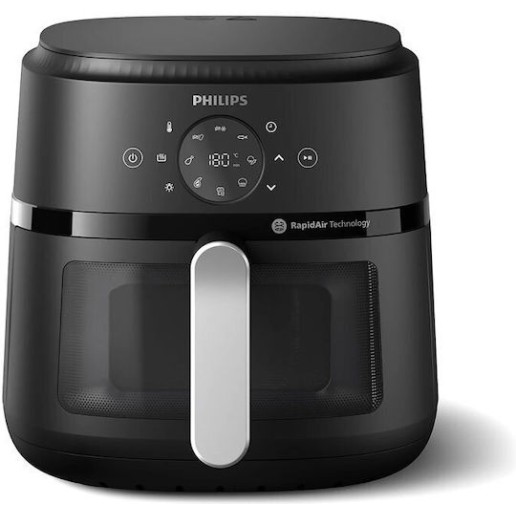 Philips 2000 Series Air Fryer 6.2lt Μαύρο