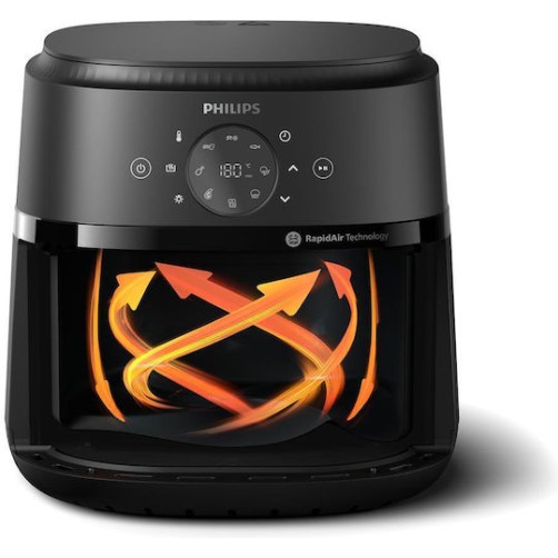 Philips 2000 Series Air Fryer 6.2lt Μαύρο