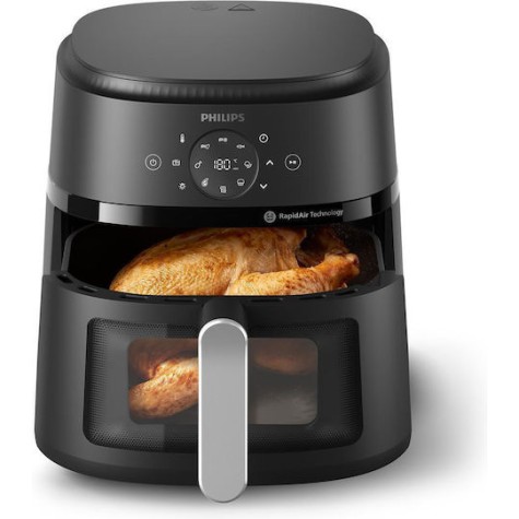 Philips 2000 Series Air Fryer 6.2lt Μαύρο