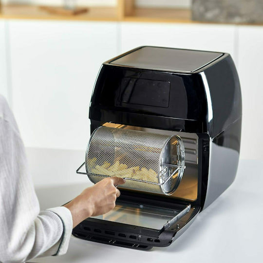 Black & Decker Air Fryer 12lt Μαύρο BXAFO1200E