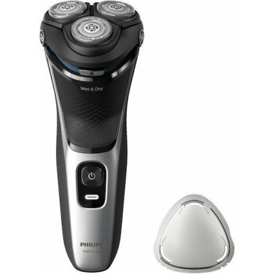 Philips Series 3000 S3143/00 Περιστρεφόμενη Ξυριστική Μηχανή Προσώπου Επαναφορτιζόμενη