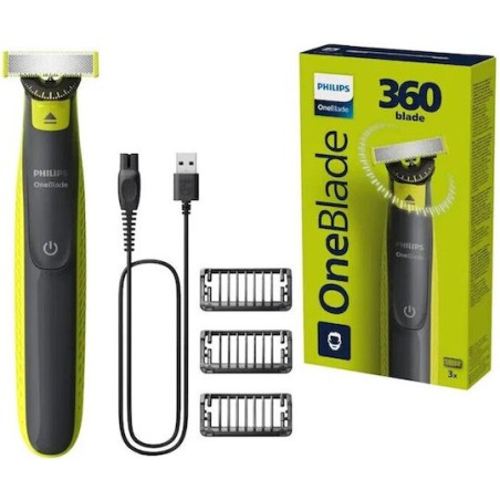 Philips Oneblade QP2724/23 Ξυριστική Μηχανή Προσώπου Επαναφορτιζόμενη