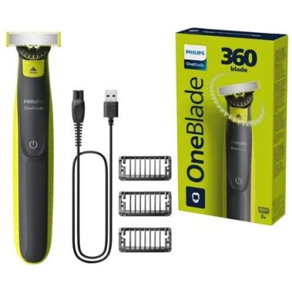 Philips Oneblade QP2724/23 Ξυριστική Μηχανή Προσώπου Επαναφορτιζόμενη