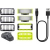 Philips Oneblade QP2824/10 Ξυριστική Μηχανή Προσώπου / Σώματος Επαναφορτιζόμενη