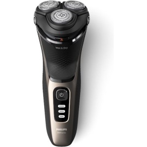 Philips Series 3000 Περιστρεφόμενη Ξυριστική Μηχανή Προσώπου Επαναφορτιζόμενη