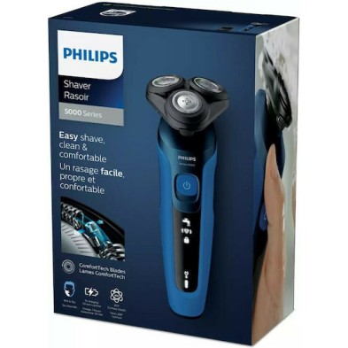 Philips Series 5000 S5466/17 Περιστρεφόμενη Ξυριστική Μηχανή Προσώπου Επαναφορτιζόμενη