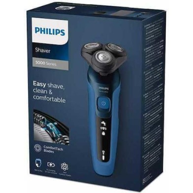 Philips Series 5000 S5466/17 Περιστρεφόμενη Ξυριστική Μηχανή Προσώπου Επαναφορτιζόμενη