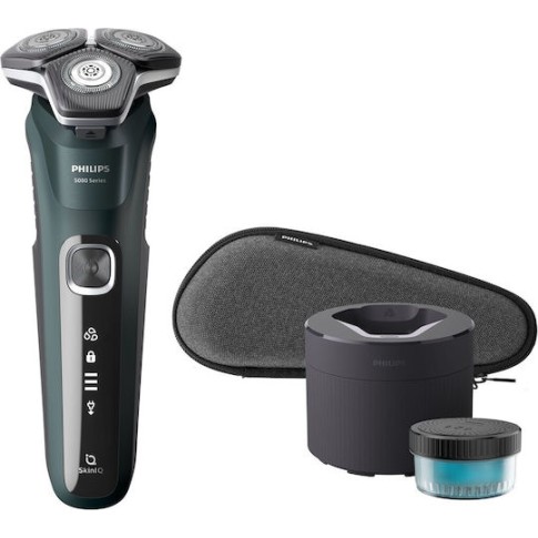Philips Series 5000 S5884/50 Περιστρεφόμενη Ξυριστική Μηχανή Προσώπου Επαναφορτιζόμενη